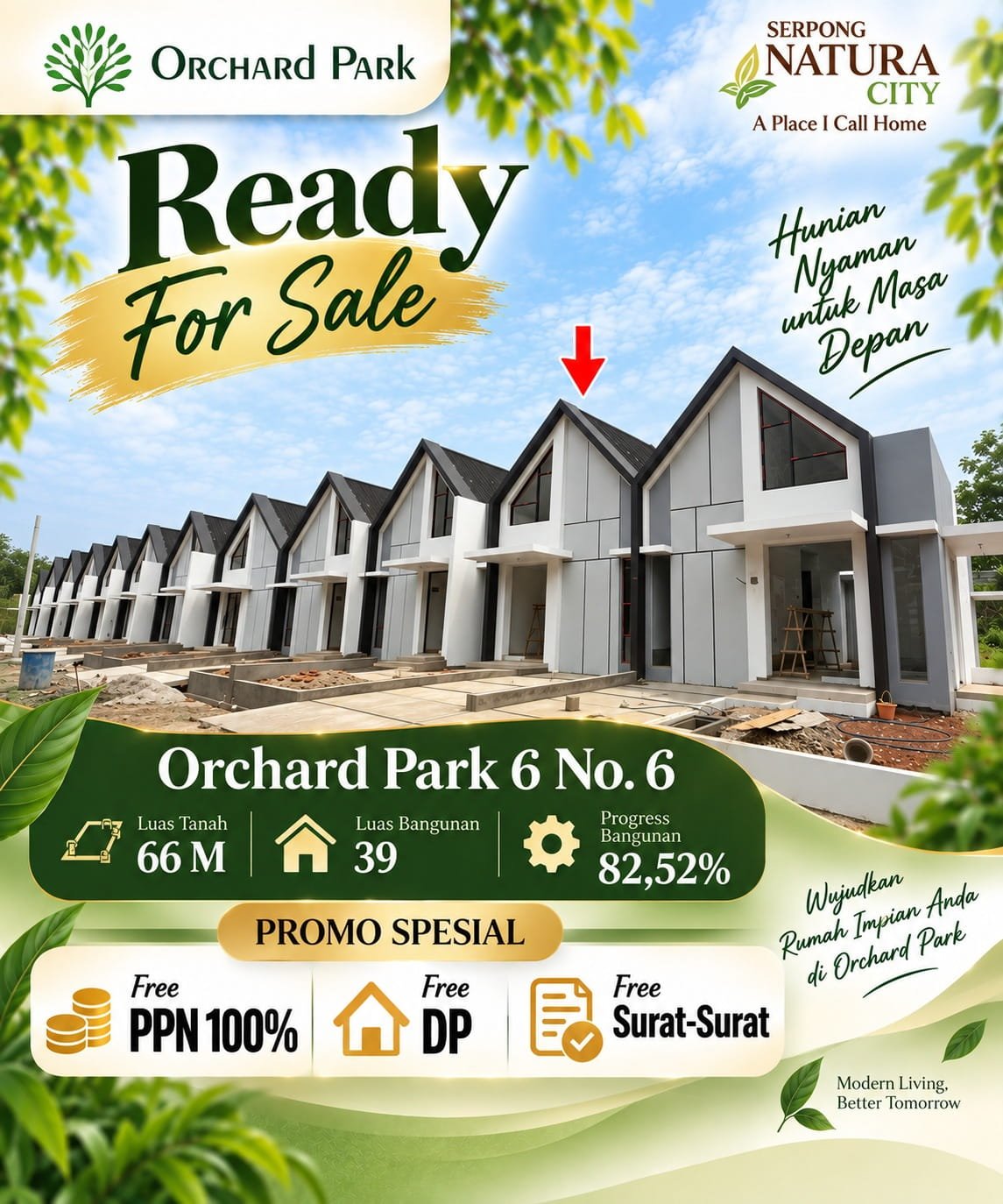 Serpong Natura City Orchard Park 6 nomor 6